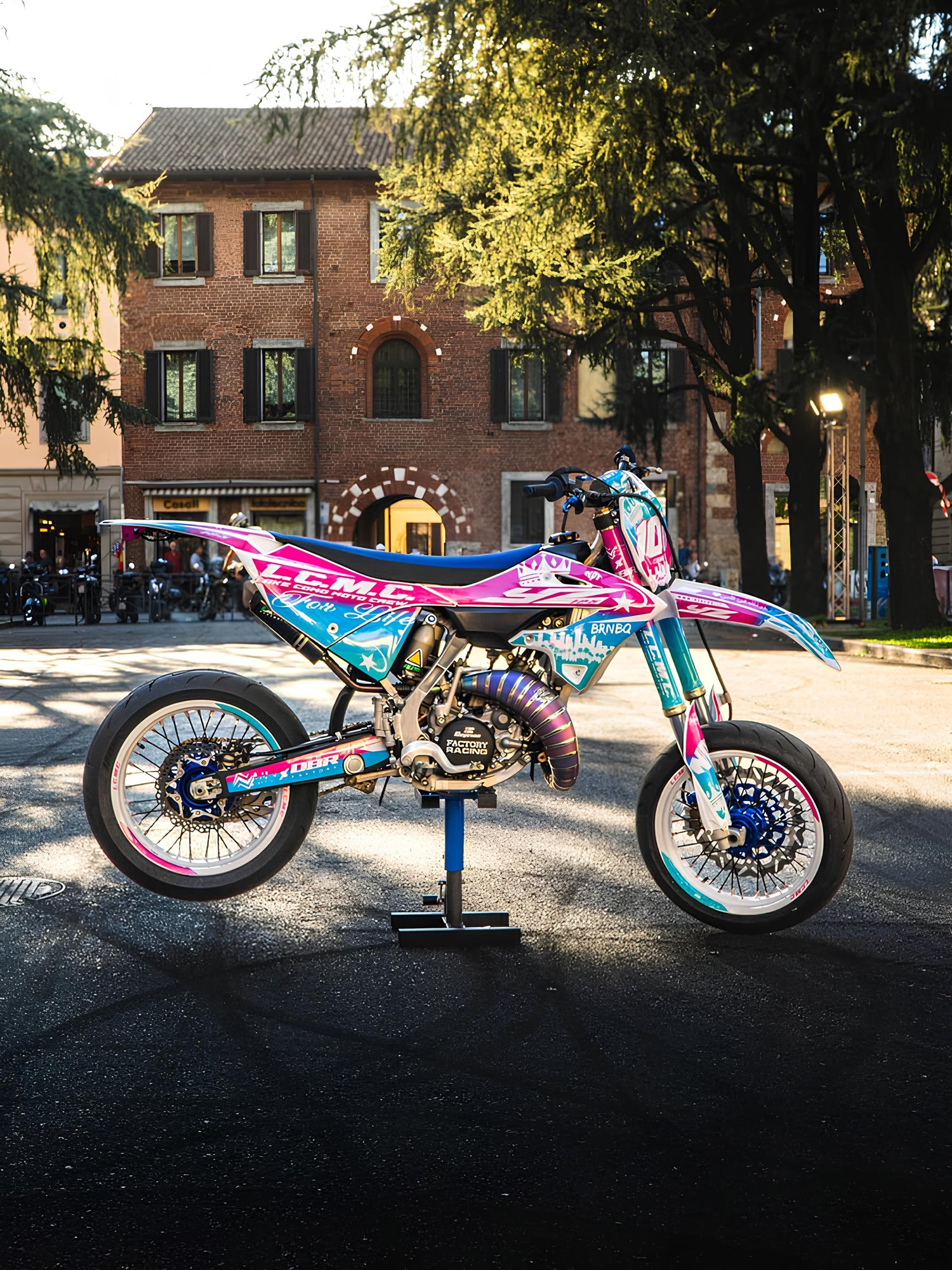 Scarico Off-Road 125/150cc - Titanium