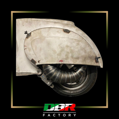 Marmitta Vespa DBR Unisex Curly - DBR Factory