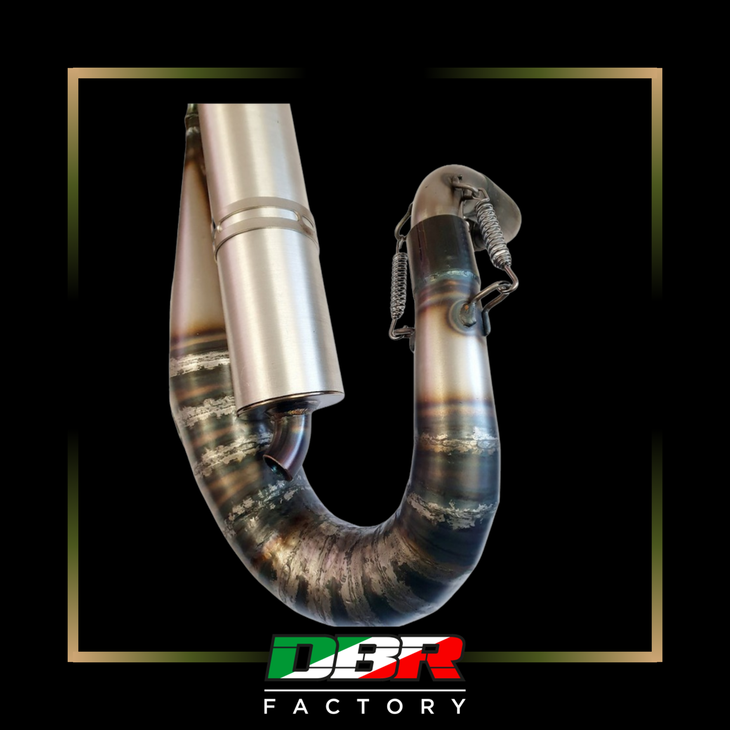 Marmitta Vespa DBR Python "S" - DBR Factory