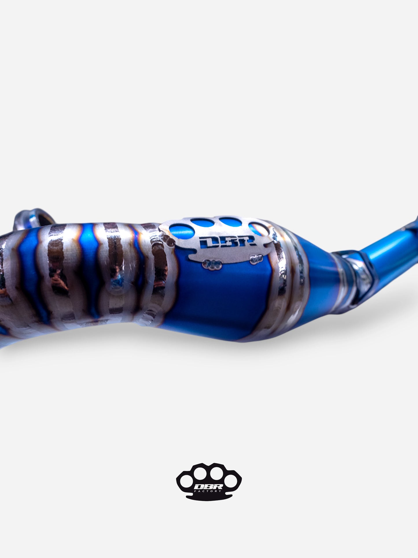 Collettore di Scarico DBR 4T Titanium - KTM SMC 2008-2014, Husqvarna 701 2016-2024, Gas Gas ES/SM 700 2022-2024 - DBR Factory