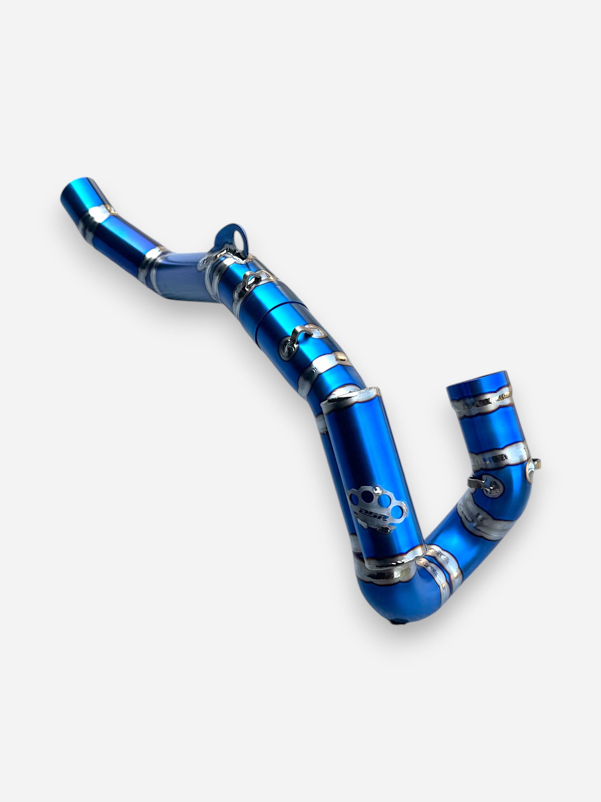 Collettore di Scarico DBR 4T Titanium + Powerbomb - KTM: EXC-F 450 (2017-2019), Husqvarna: 450 FE (2017-2019) - DBR Factory