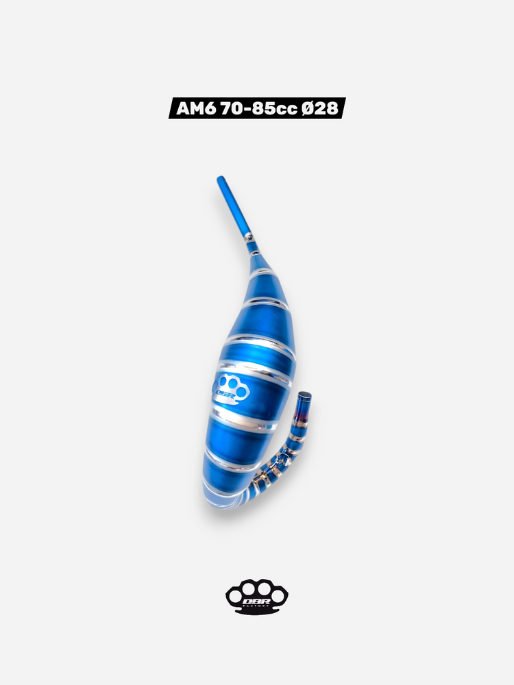 DBR AM6 Superfast High Titanium 70-85cc Ø28