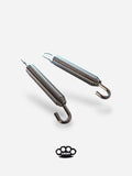 DBR Pair of Exhaust Pipe Springs Ø12x85