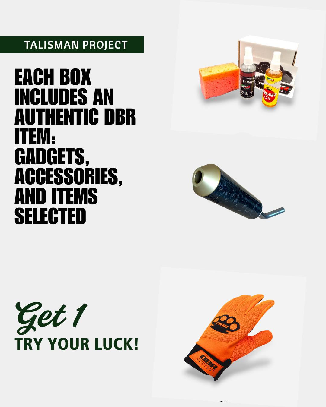 DBR MYSTERY BOX — TALISMAN PROJECT 🔮 | Limited Edition