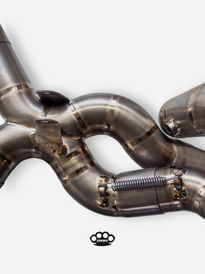 DBR Scarico Completo in Titanio DUCATI HYPERMOTARD 950 - SP 2019-2023