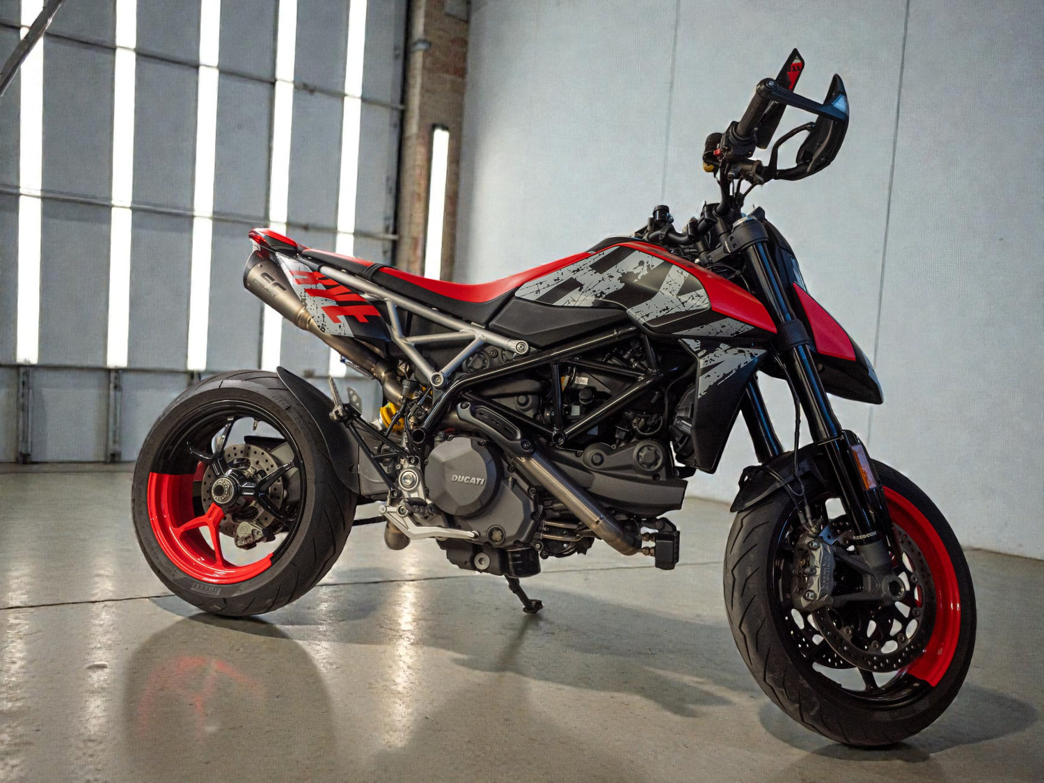 DBR Coppia Terminali in Titanio DUCATI HYPERMOTARD 950 - SP 2019-2023 - DBR Factory
