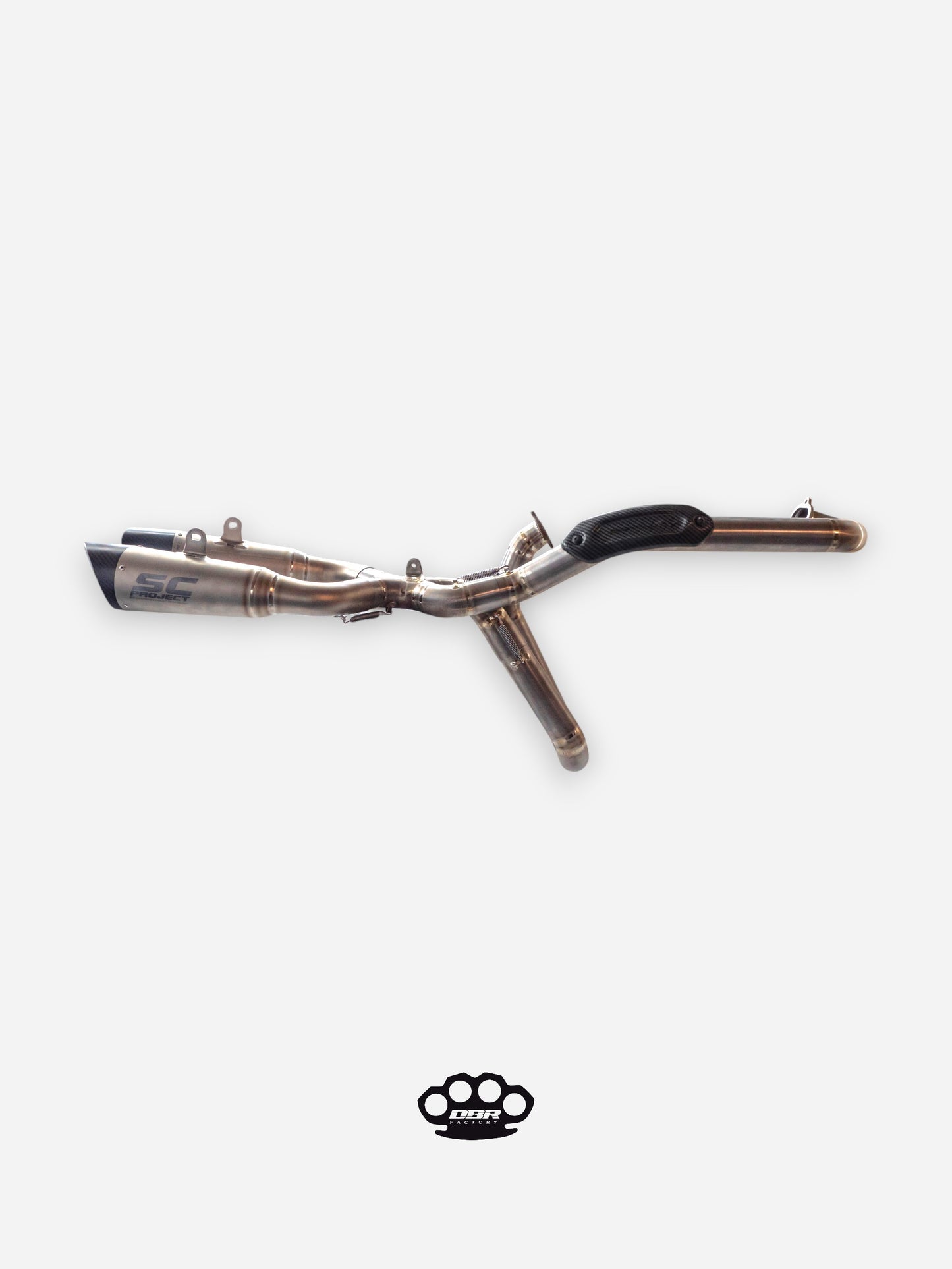 DBR Scarico Completo in Titanio DUCATI HYPERMOTARD 950 - SP 2019-2023