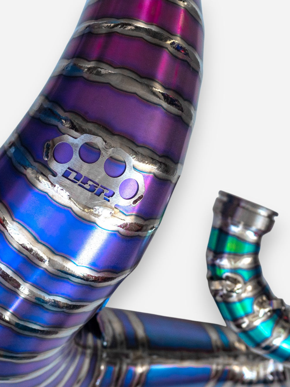 DBR Off-Road Auspuff 250/300cc Hoch Titanium