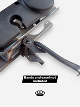 Upload the image to the Gallery viewer, DBR Staffe di supporto cavalletto centrale per slitta rinforzata – A saldare - DBR Factory