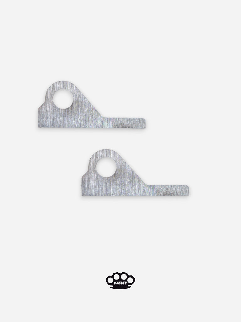 DBR Center Stand Support Brackets - For Reinforced Skid Plate - To Weld