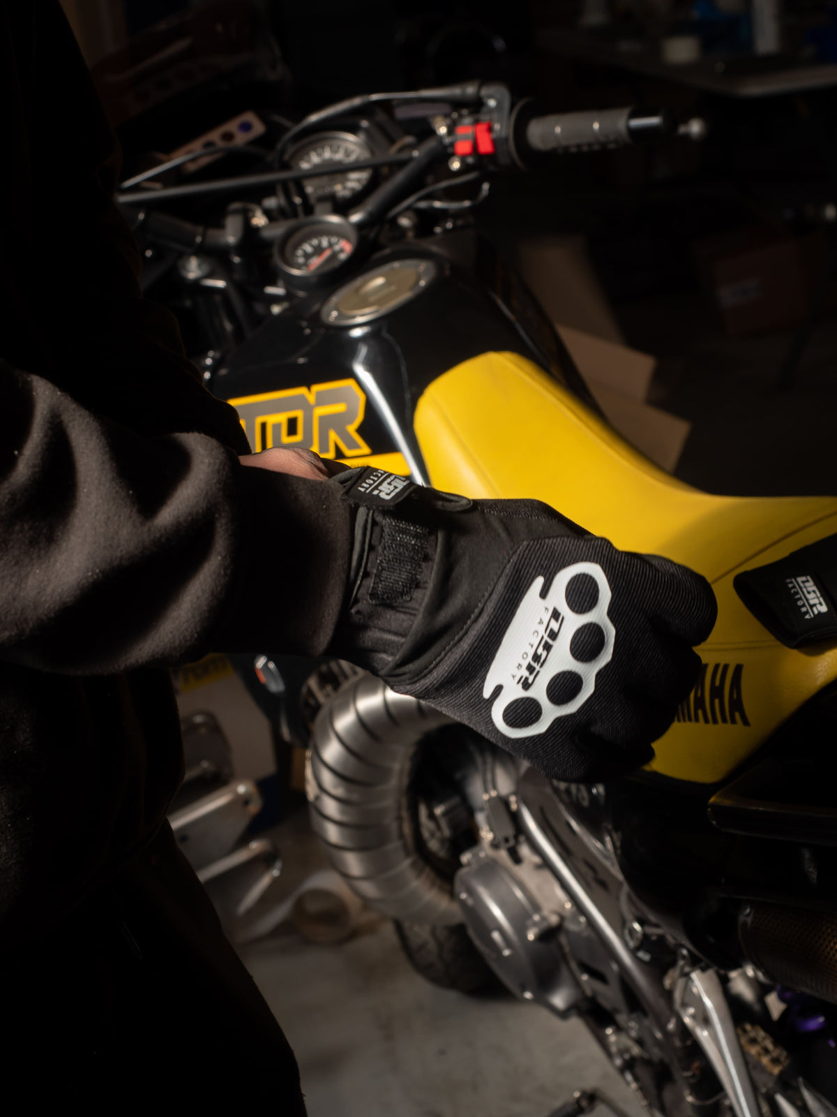 DBR Touch Pro Neoprene Motorcycle and Motocross Gloves