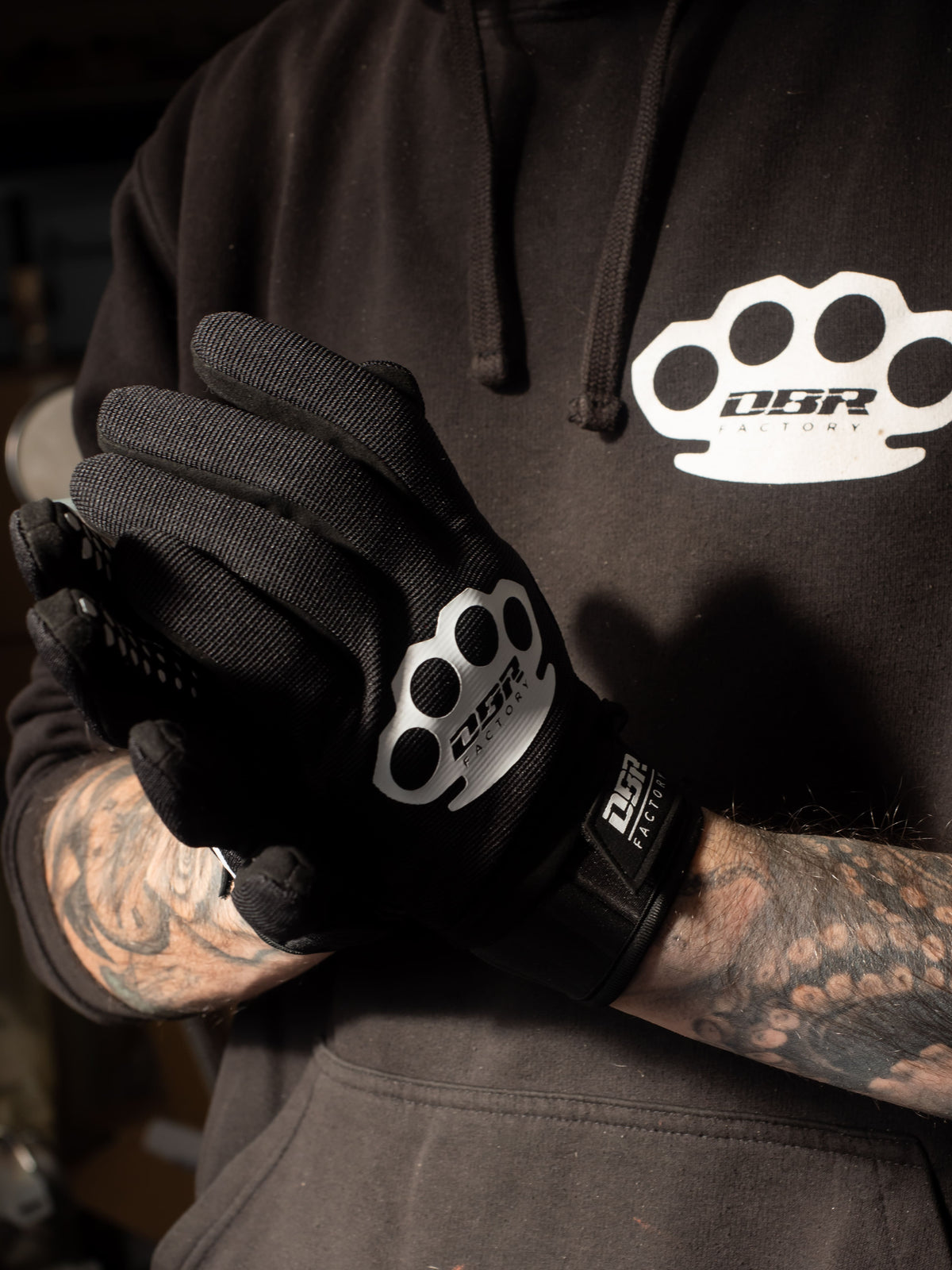 DBR Touch Pro Neoprene Motorcycle and Motocross Gloves