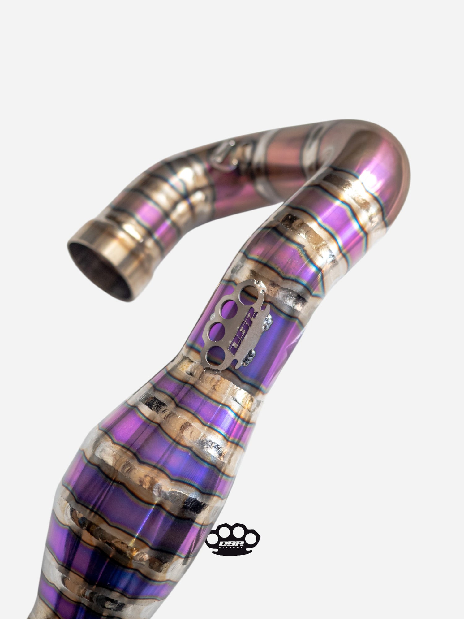 DBR Titanium Manifold Husaberg 450cc FE-FC from 2009 to 2014