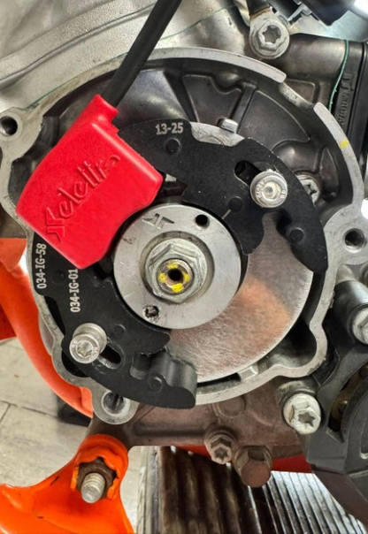 Statore Selettra - KTM Sx 50 Minicross con Piastra Adattamento Carter