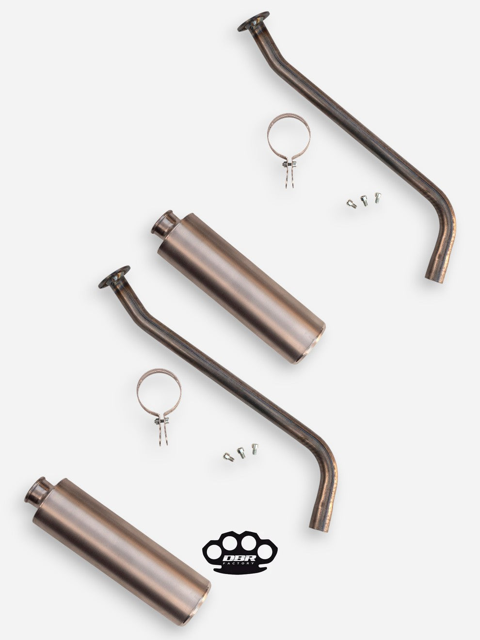 Kit Schalldämpfer DBR für YAMAHA BANSHEE 350CC ATV