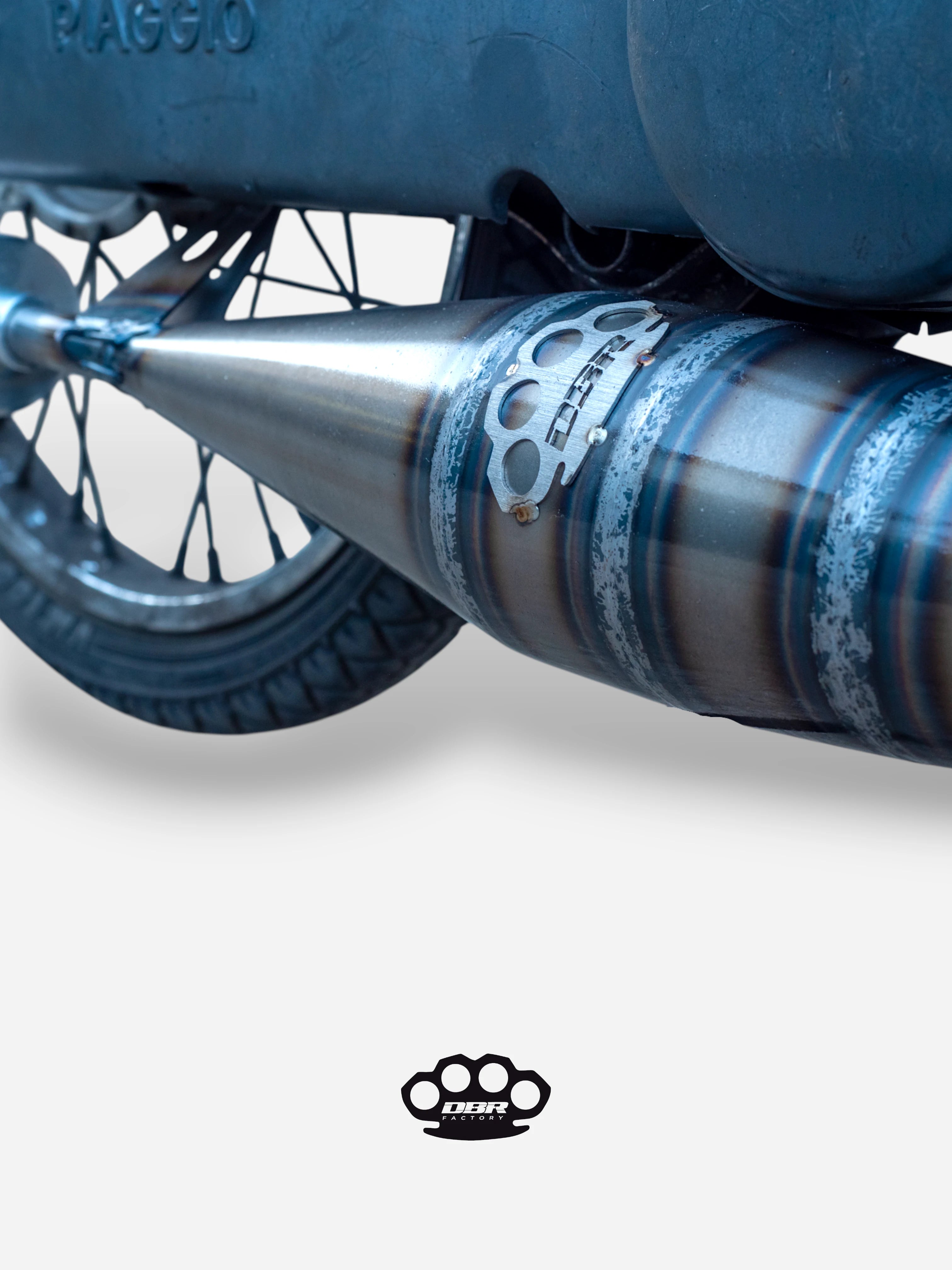 Marmitta DBR GP04 - Scarico Piaggio Gilera - DBR Factory