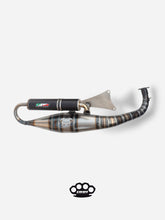 Upload the image to the Gallery viewer, Marmitta DBR Minarelli Orizzontale - Scarico Intermedio 70cc - DBR Factory