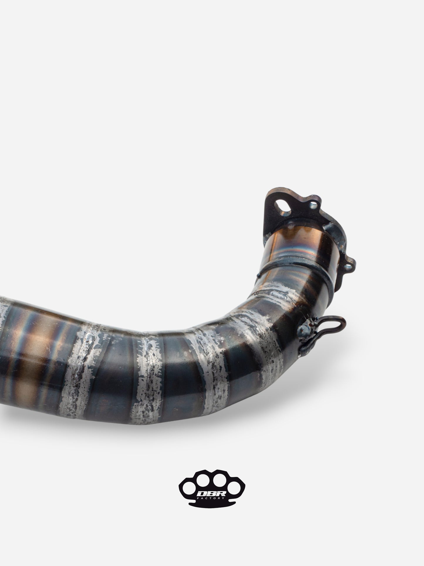 DBR Minarelli Horizontal Exhaust - Intermediate Exhaust 70cc