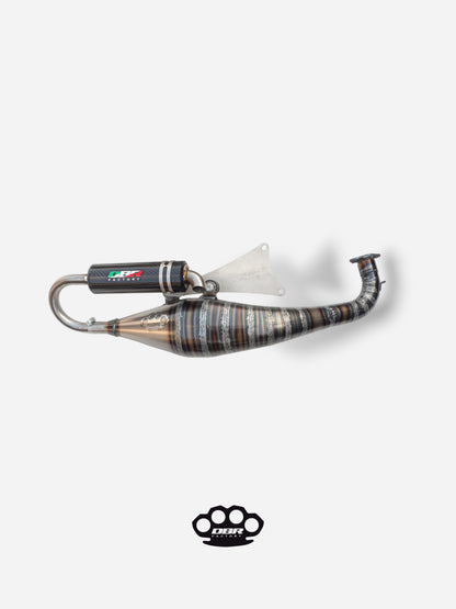 Marmitta DBR Minarelli Orizzontale - Scarico Trofeo 70-89cc