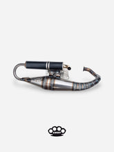 Upload the image to the Gallery viewer, Marmitta DBR Minarelli Verticale Base - MBK Booster Spirit, Next Generation e Stunt - Yamaha Zuma e Slider - DBR Factory