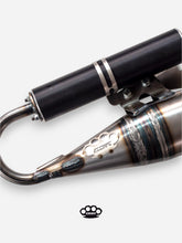 Carica l'immagine nel visualizzatore di Gallery, Marmitta DBR Minarelli Verticale Intermedio - MBK Booster Spirit, Next Generation e Stunt - Yamaha Zuma e Slider - DBR Factory