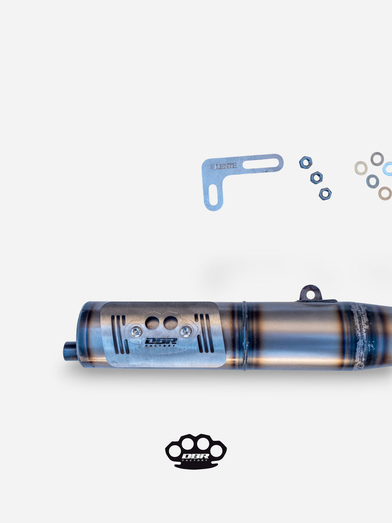 Marmitta DBR Silente - Scarico Piaggio/Gilera - DBR Factory