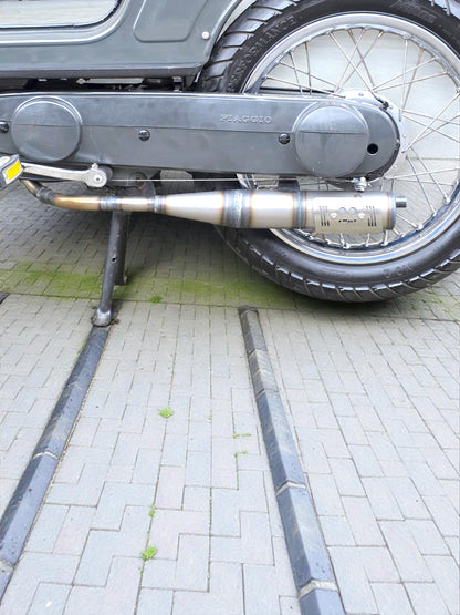 Marmitta DBR Silente - Scarico Sinistra Piaggio Boxer