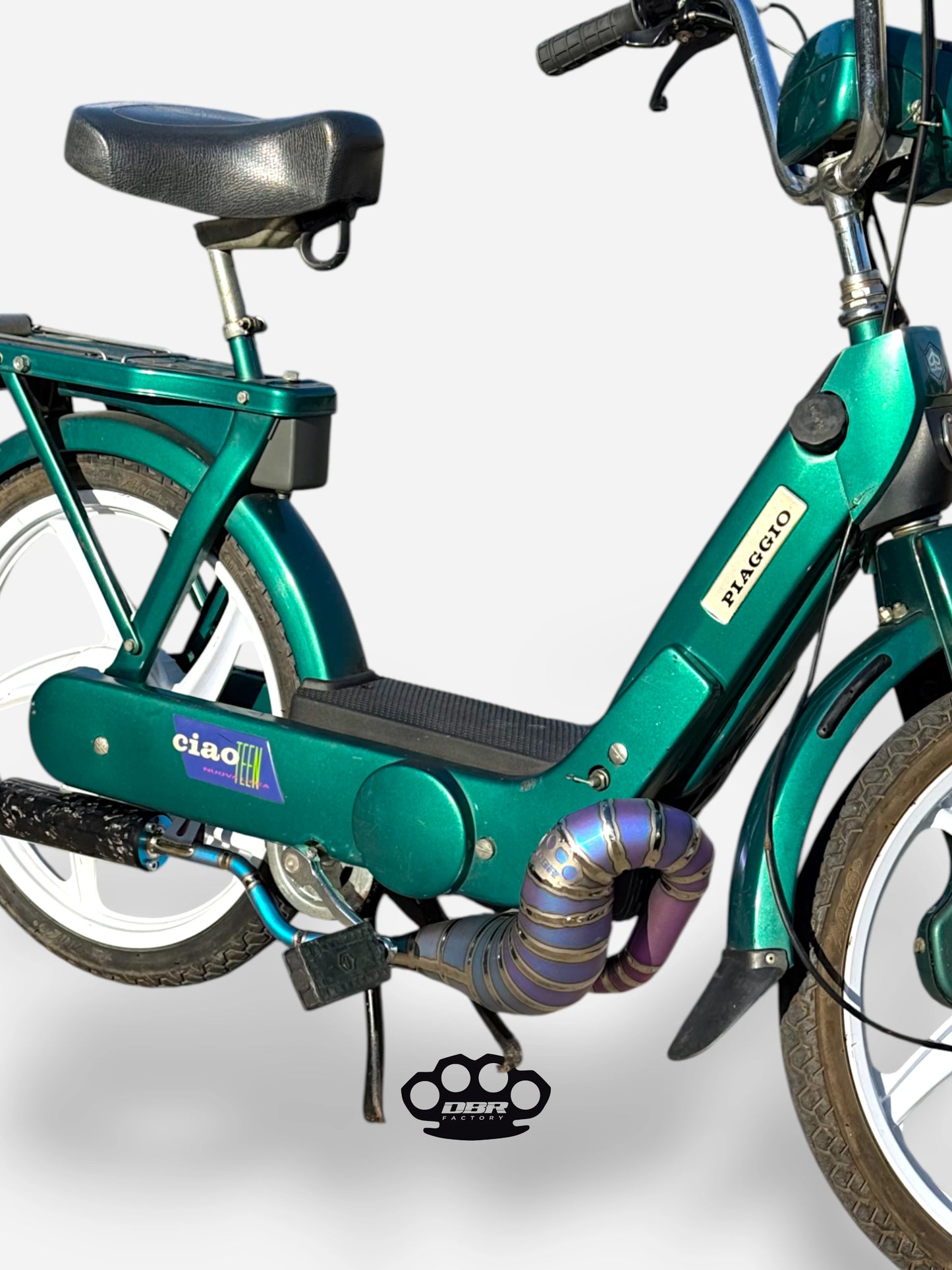 Auspuff DBR Wyvern Titan Mehrfarbig