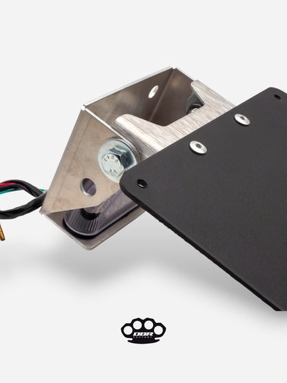 License plate holder 50-100cc