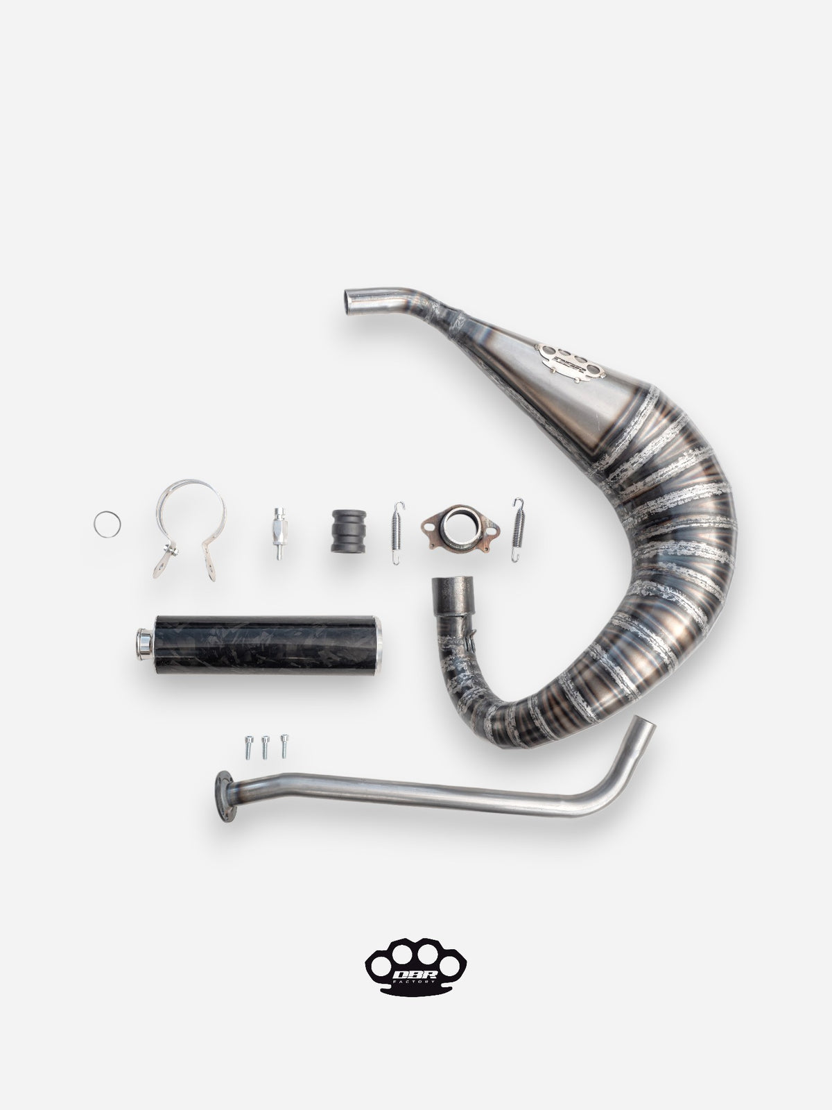 Échappement Complet DBR pour YAMAHA BLASTER 200cc ATV 1988–2009
