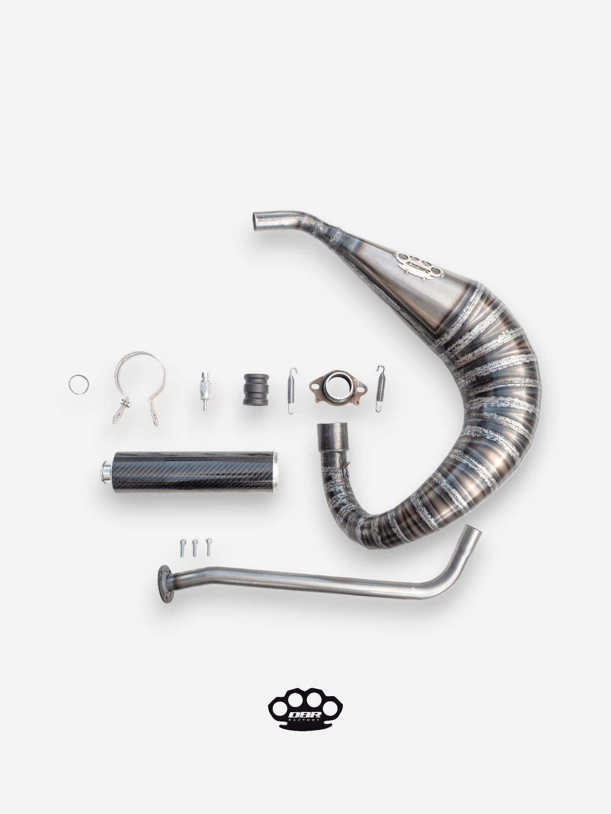 Échappement Complet DBR pour YAMAHA BLASTER 200cc ATV 1988–2009