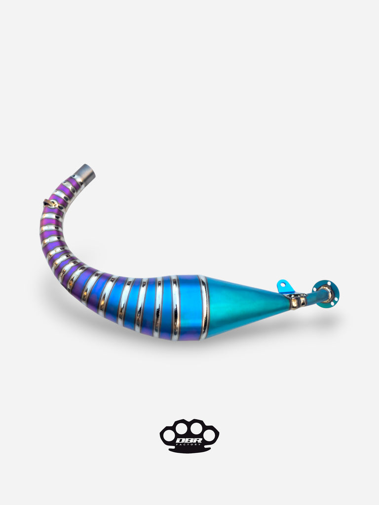 Scarico DBR 50/100cc Superfast Bassa Titanium - DBR Factory