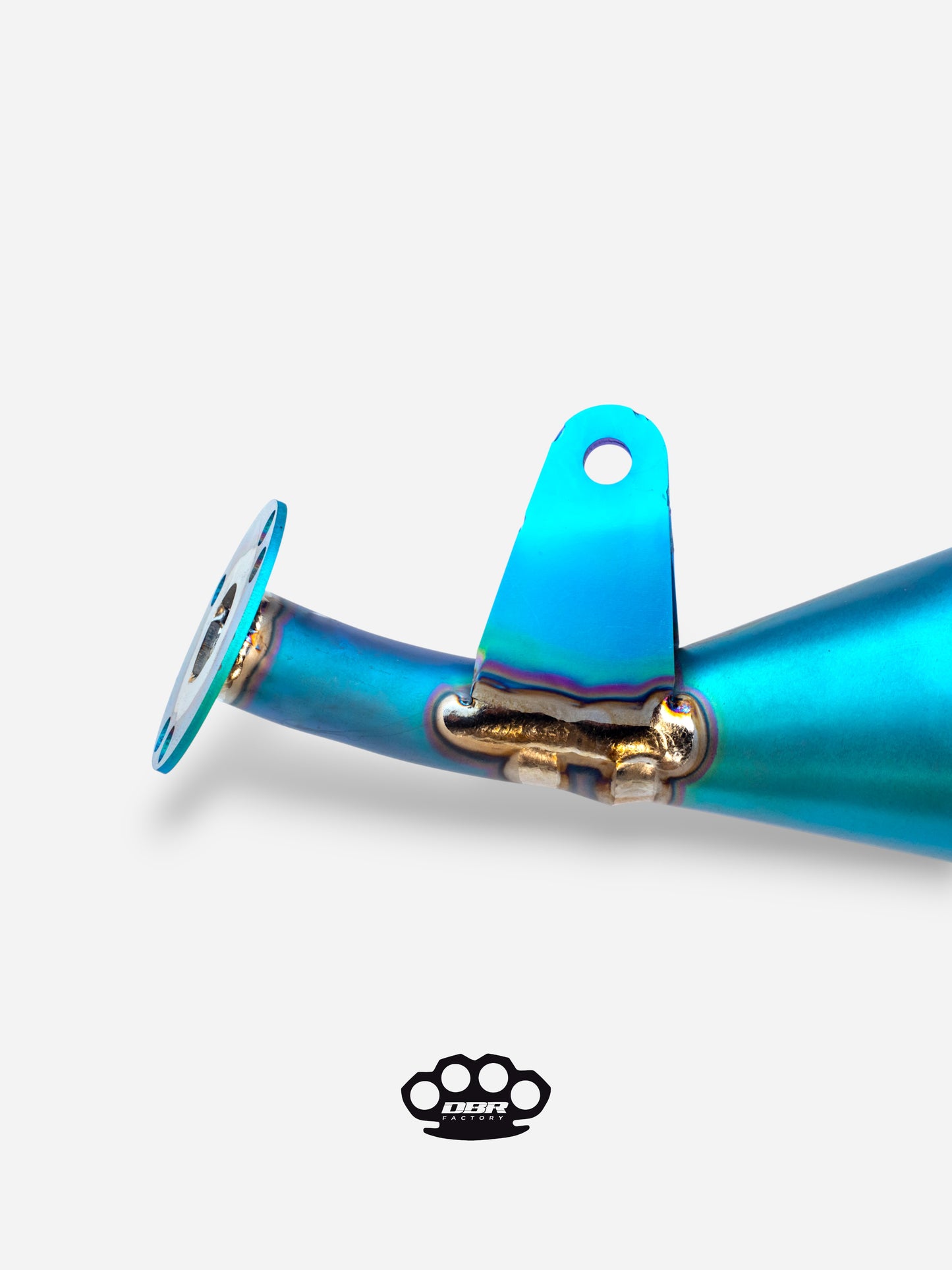 Auspuff DBR 50/100cc Superfast Bassa Titanium