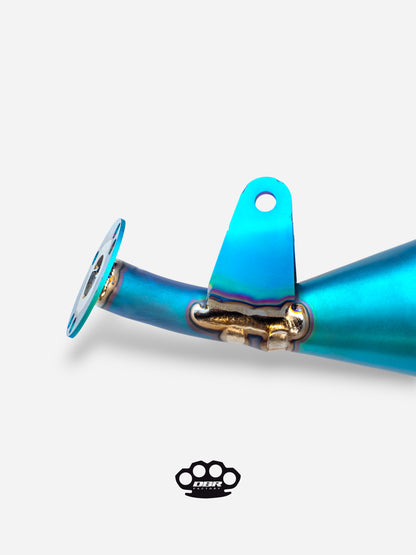 Auspuff DBR 50/100cc Superfast Bassa Titanium