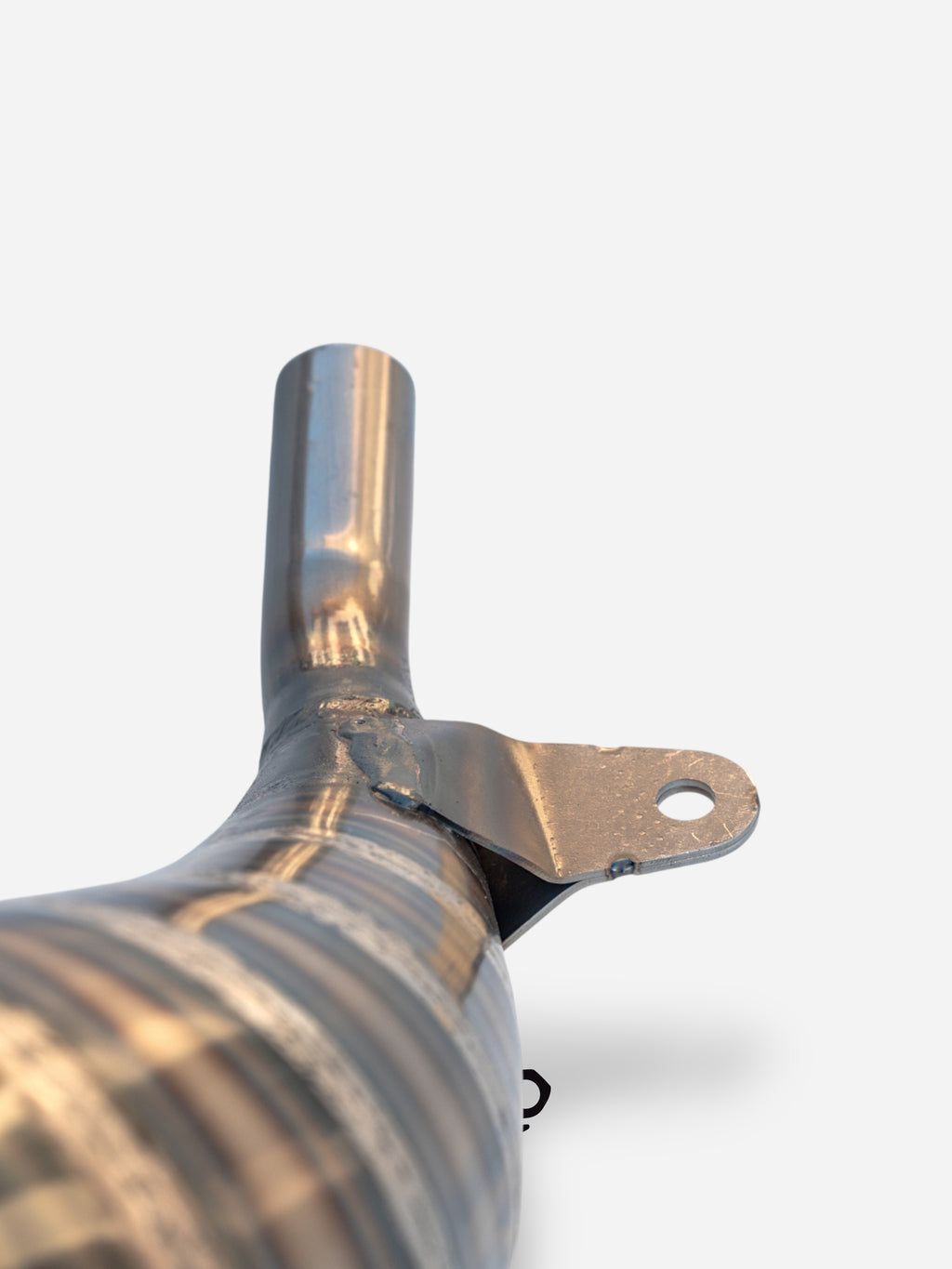 DBR Off-Road Auspuff 125/150cc Hoch - Bauch