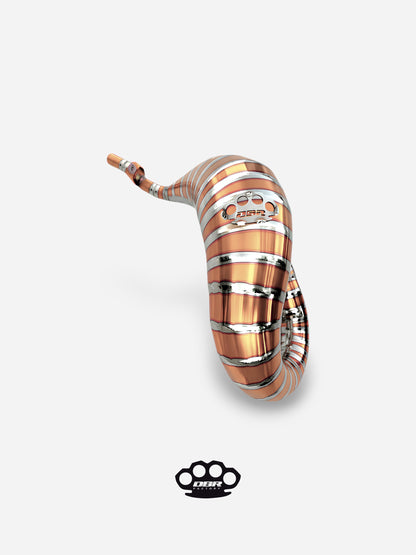 Échappement DBR Off-Road 125/150cc Titane Haut - Pancia