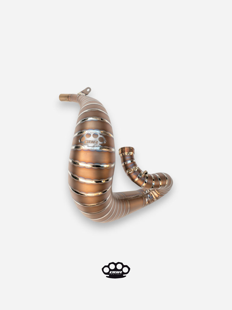 DBR Titanium Exhaust 250-300cc KTM SX-XCW from 2017 to 2018