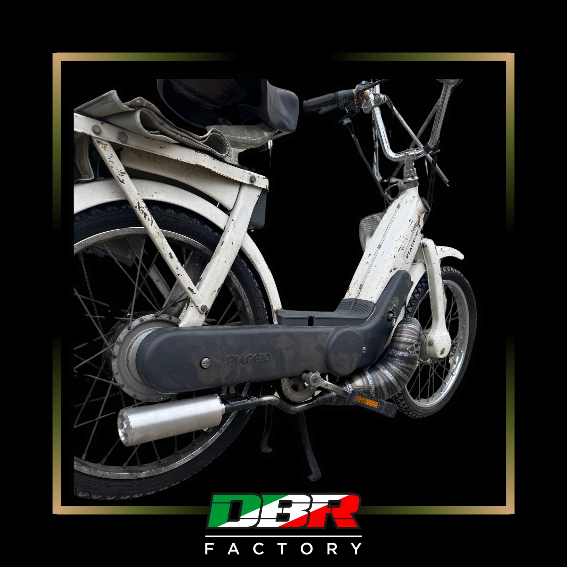 Marmitta DBR Wyvern - Scarico Piaggio/Gilera - DBR Factory