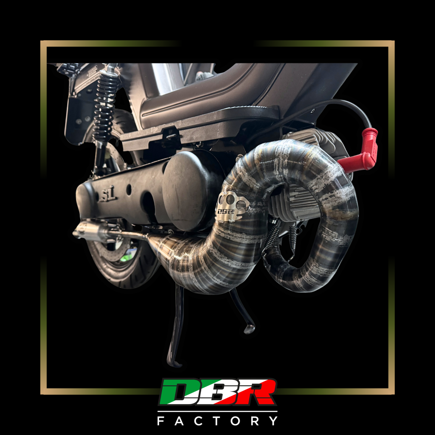 Marmitta DBR Wyvern - Scarico Piaggio/Gilera - DBR Factory