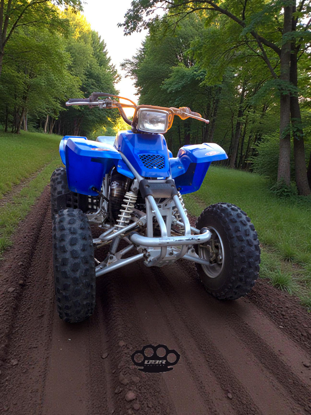 Komplette DBR Auspuffanlage für YAMAHA BLASTER 200cc ATV 1988–2009