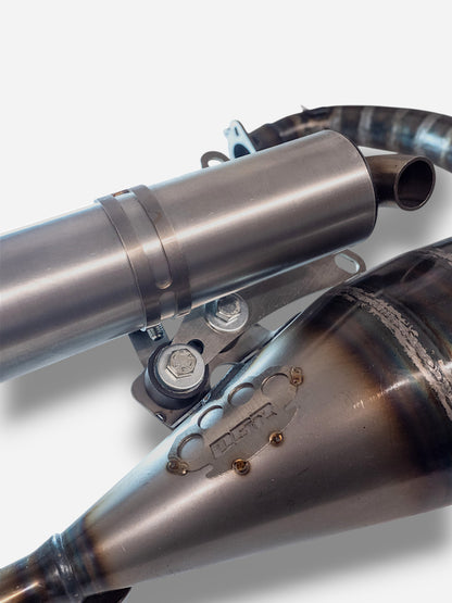 Marmitta DBR Minarelli Verticale Trofeo - MBK Booster Spirit, Next Generation e Stunt - Yamaha Zuma e Slider - Aprilia SR50 1992-1993 - DBR Factory