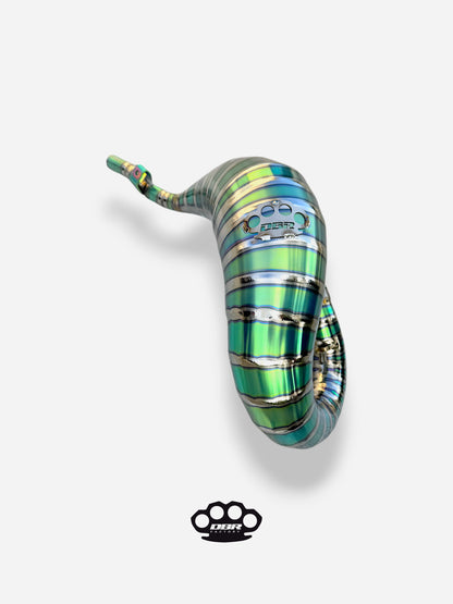 Échappement DBR Off-Road 125/150cc Titane Haut - Pancia