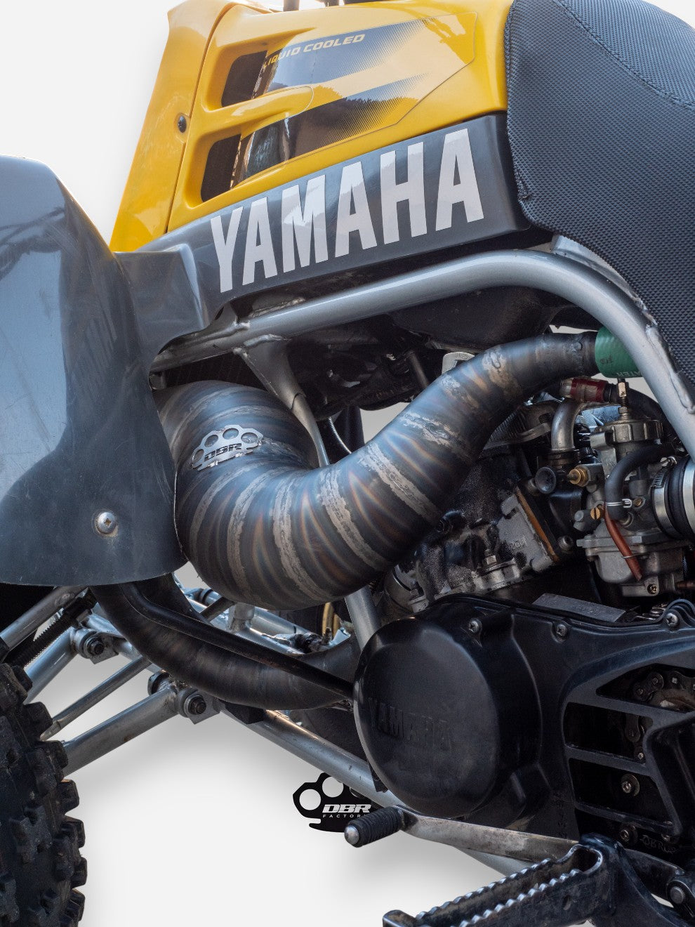 Échappement complet DBR pour YAMAHA BANSHEE 350CC ATV 1988–2009