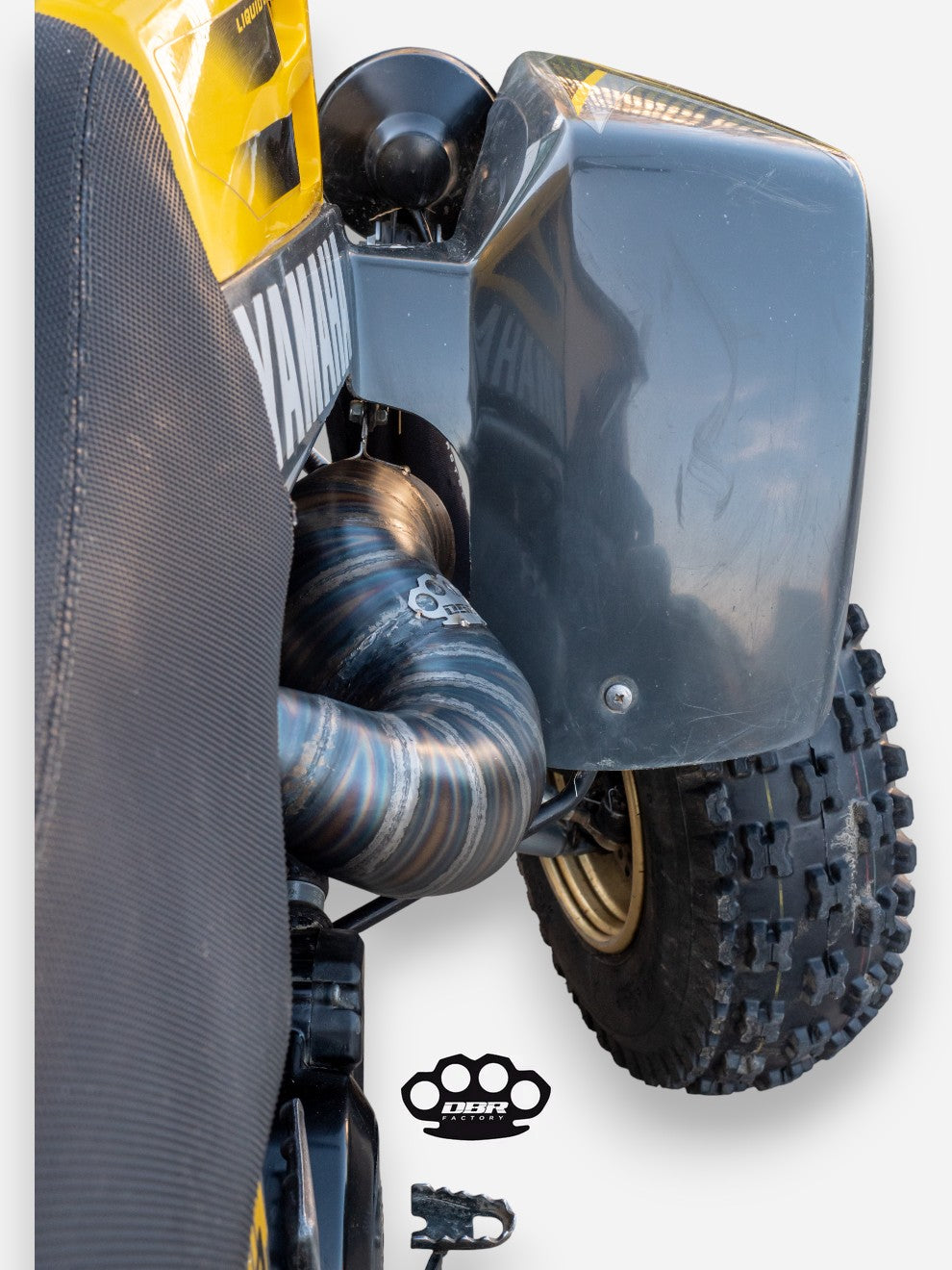 Échappement complet DBR pour YAMAHA BANSHEE 350CC ATV 1988–2009