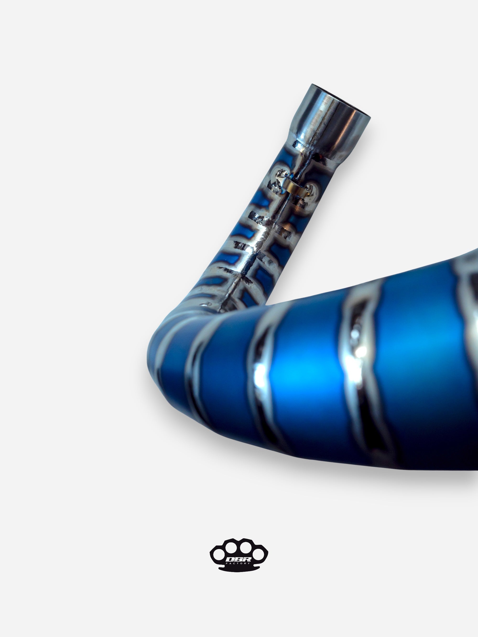 DBR Scarico Completo in Titanio YAMAHA BLASTER 200cc ATV 1988–2009