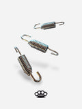 Dreier-Set Federn für Auspuffrohr Ø12x57