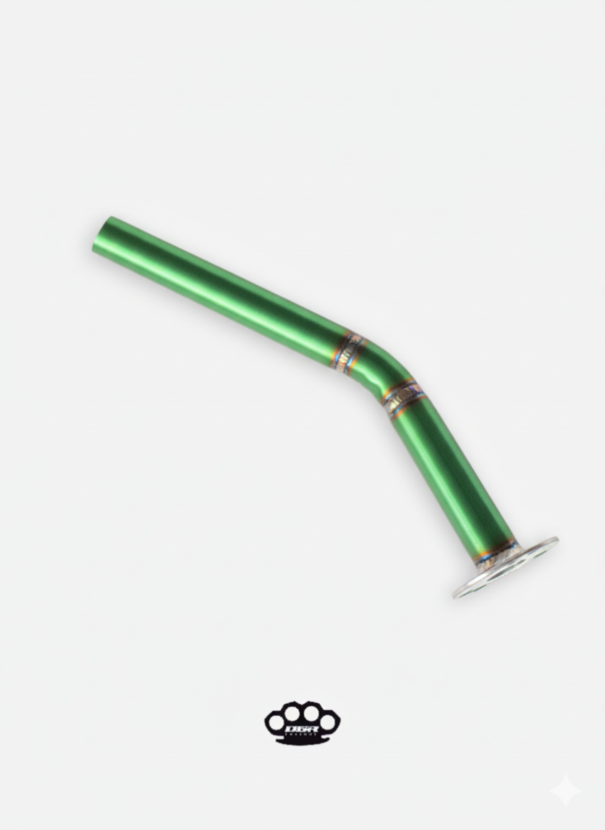 Tubo Titanio Collegamento Scarico - Silenziatore AM6 Alto - DBR Factory