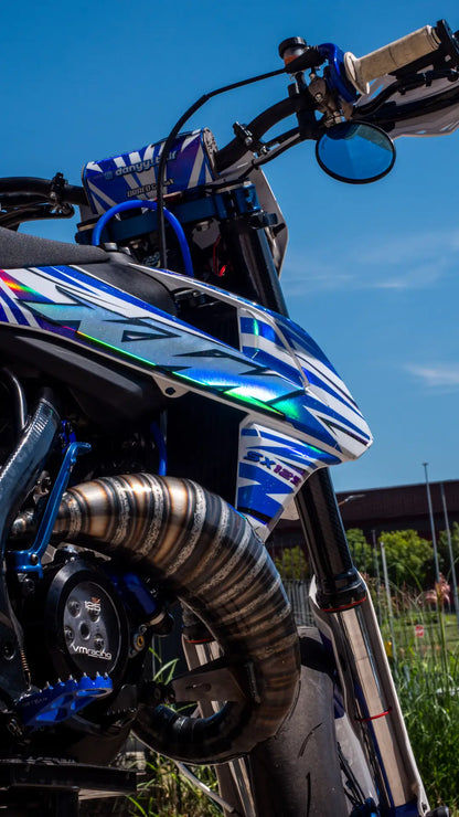 Scarico DBR Off-Road 125/150cc Alto - Pancia - DBR Factory