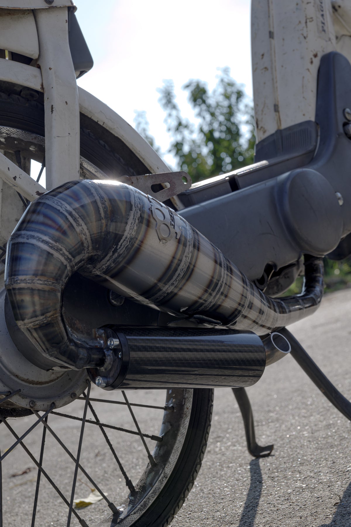 DBR Marmitta Classic Venom Ø27 - Moped Piaggio e Gilera