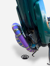 Lade das Bild im Gallery-Viewer, DBR Marmitta Titanio Wyvern - Piaggio Ciao e Bravo (Slitta Originale) - Vista 11